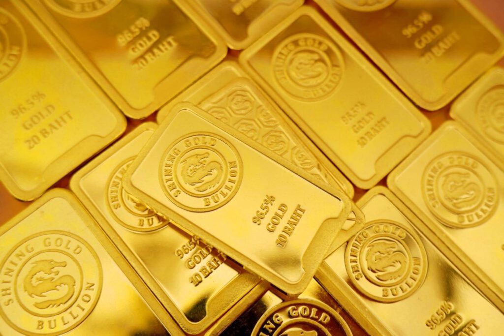 Shinning Gold Bullion