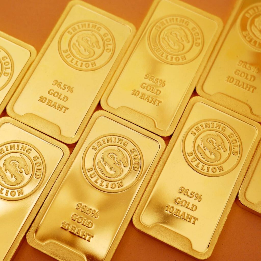 Shinning Gold Bullion