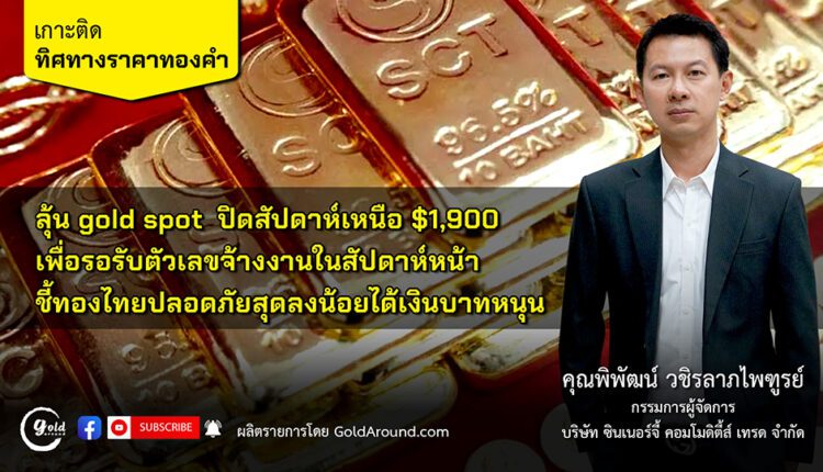 คุณพิพัฒน์ วชิรลาภไพฑูรย์ กรรมการผู้จัดการ บจ.ซินเนอร์จี้ คอมโมดิตี้ส์ เทรด - SCT GOLD